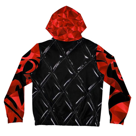 Women’s Full-Zip HIP HOP ART Hoodie (AOP)
