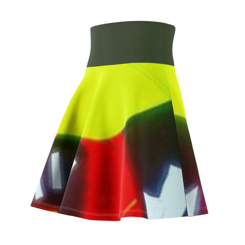 Women's  HIP HOP ART Skater Skirt (AOP)