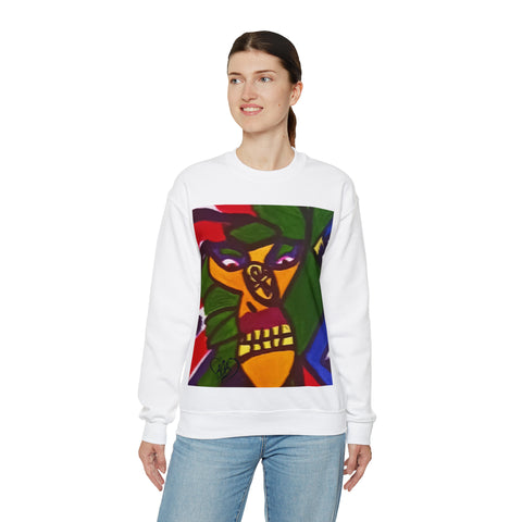 HIP HOP ART  Unisex Heavy Blend™ Crewneck Sweatshirt