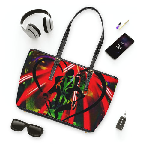 PU Leather HIP HOP ART  Shoulder Bag