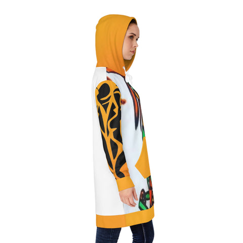 Women's HIP HOP ART Hoodie Dress (AOP)