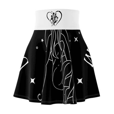 Women's  HIP HOP ART Skater Skirt (AOP)