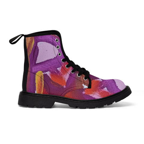 Men's Canvas HIP HOP ART Boots