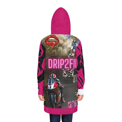 Women's HIP HOP ART Hoodie Dress (AOP)