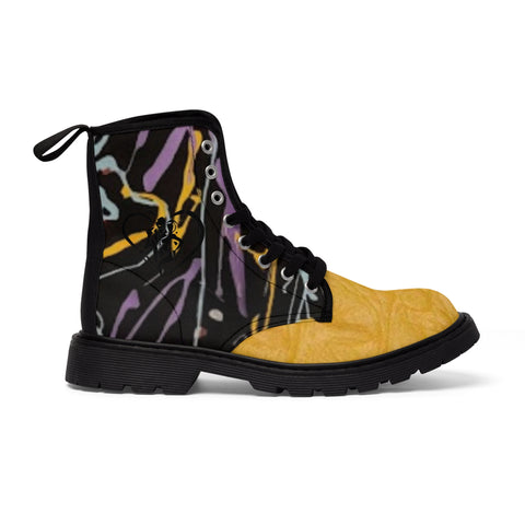 Men's Canvas  HIP HOP ART  Boots