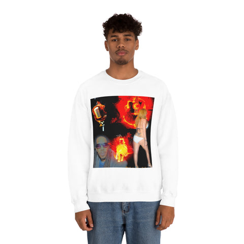 Unisex Heavy Blend™  HIP HOP ART Crewneck Sweatshirt