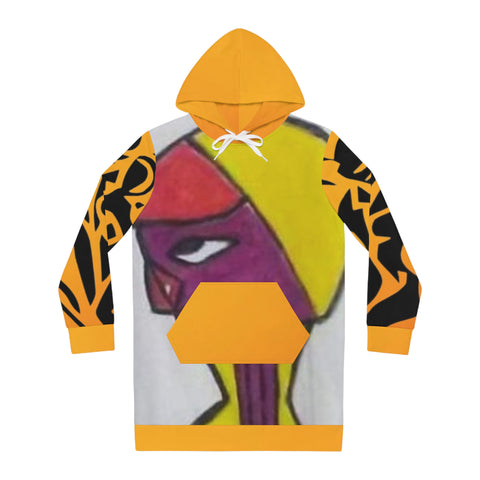 Women's  HIP HOP ART Hoodie Dress (AOP)
