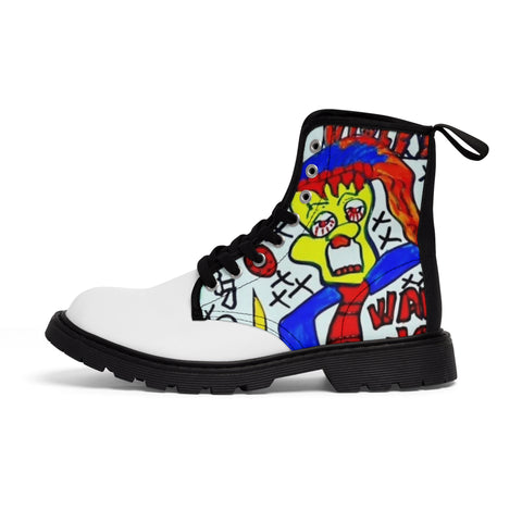 Men's Canvas  HIP HOP ART Boots