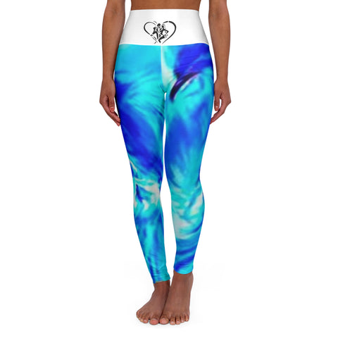 High Waisted HIP HOP ART Yoga Leggings (AOP)