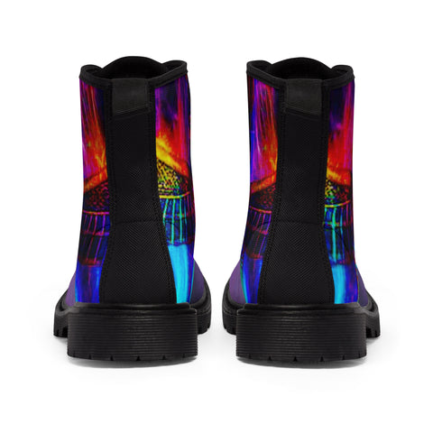 Men's Canvas  HIP HOP ART  Boots