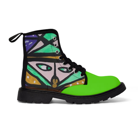 Men's Canvas  HIIP HOP ART Boots