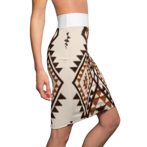 Women's HIP HOP ART Pencil Skirt (AOP)