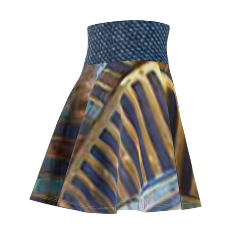 Women's  HIP HOP ART Skater Skirt (AOP)