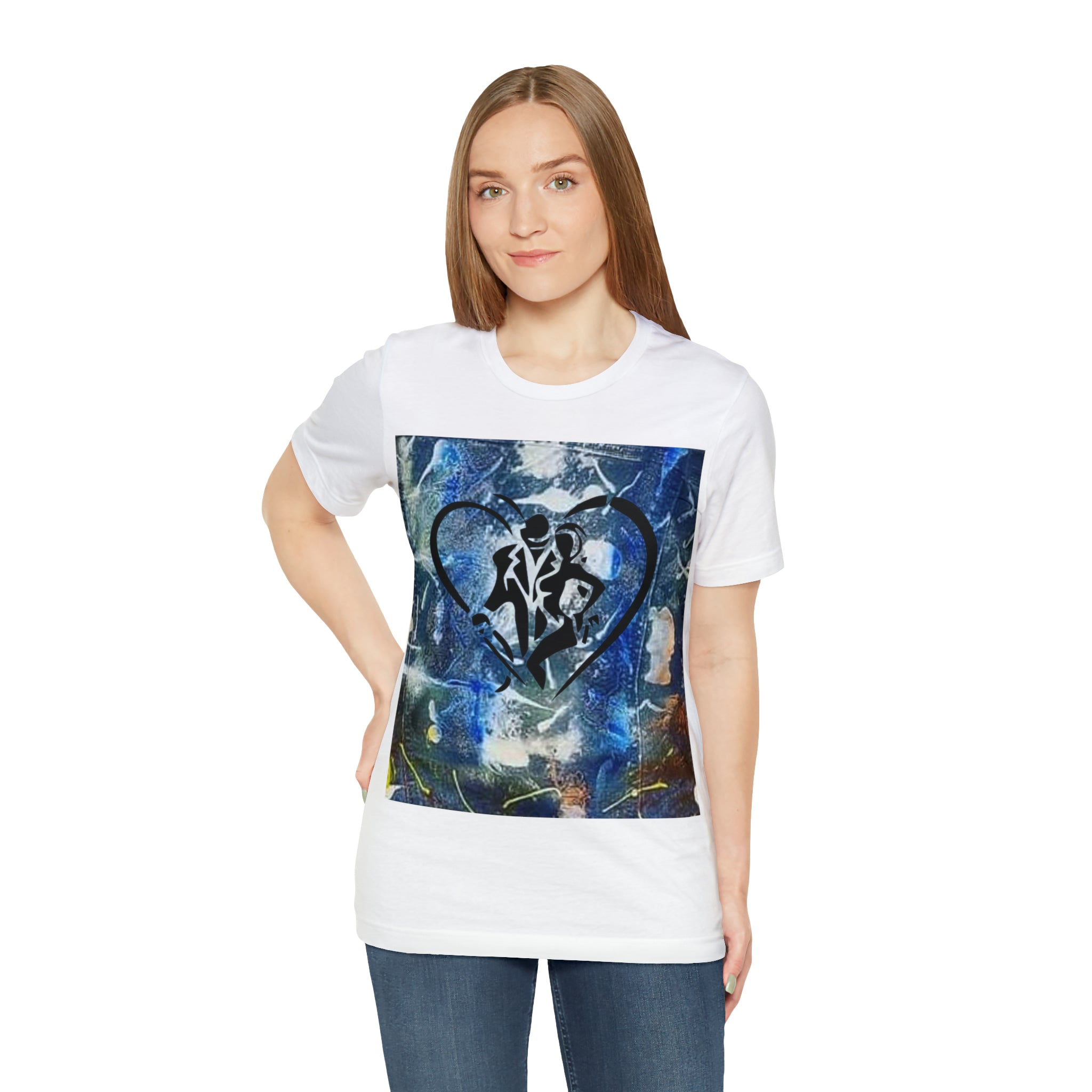 HIP HOP ART Unisex Jersey Short Sleeve Tee