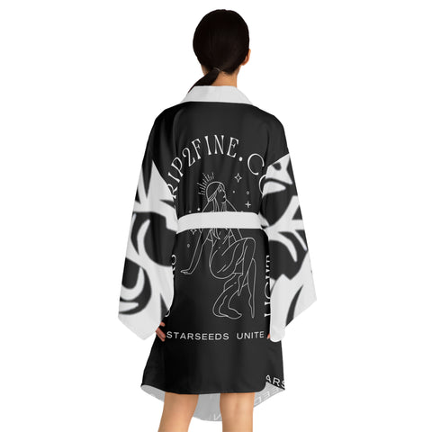 Long Sleeve HIP HOP ART Kimono Robe (AOP)