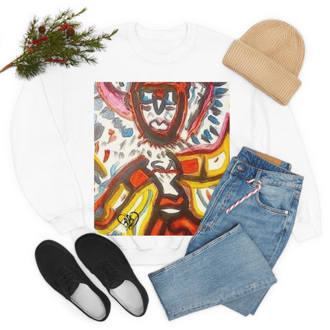 Unisex Heavy Blend™  HIP HOP ART Crewneck Sweatshirt