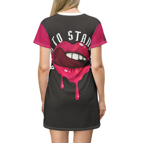 HIP HOP ART T-Shirt Dress (AOP)