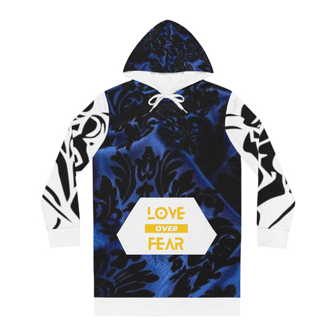 Women's  HIP HOP ART Hoodie Dress (AOP)