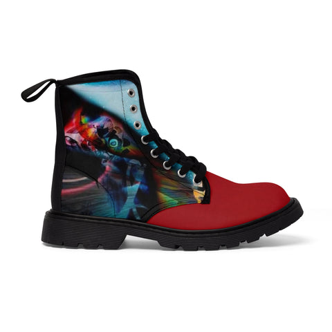 Men's Canvas  HIP HOP ART Boots