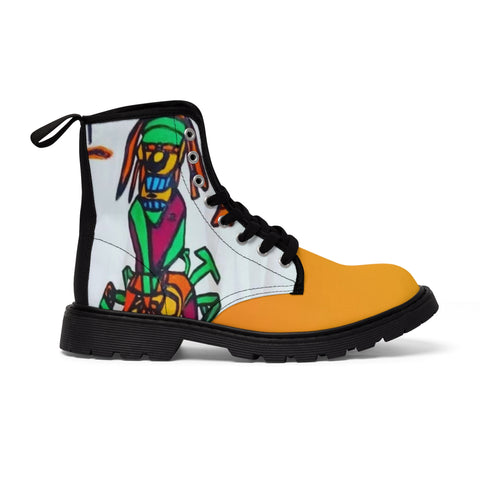 Men's Canvas  HIP HOP ART Boots