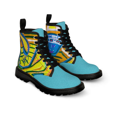 Men's Canvas  HIP HOP ART  Boots