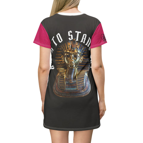 HIP HOP ART T-Shirt Dress (AOP)