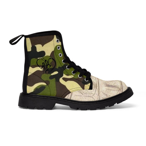 Men's Canvas HIP HOP ART Boots