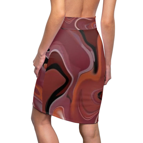 Women's HIP HOP ART  Pencil Skirt (AOP)