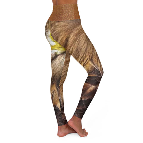 High Waisted HIP HOP ART Yoga Leggings (AOP)