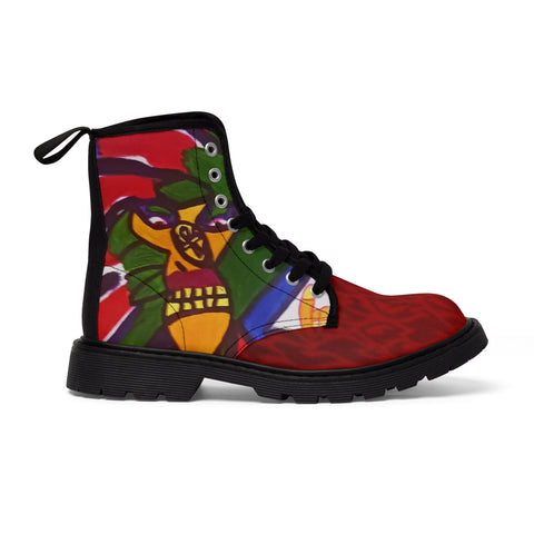 Men's Canvas HIP HOP ART Boots