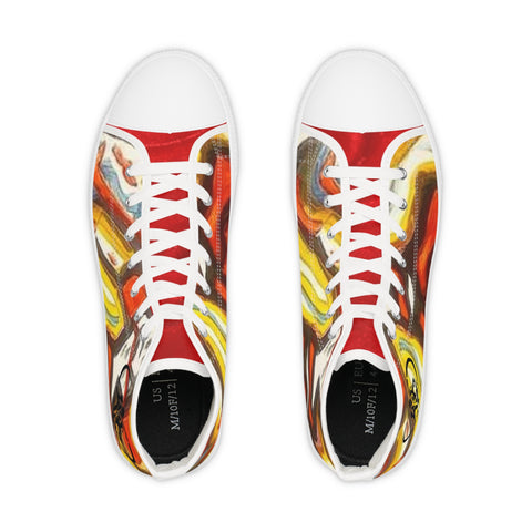 Men's High Top  HIP HOP ART Sneakers