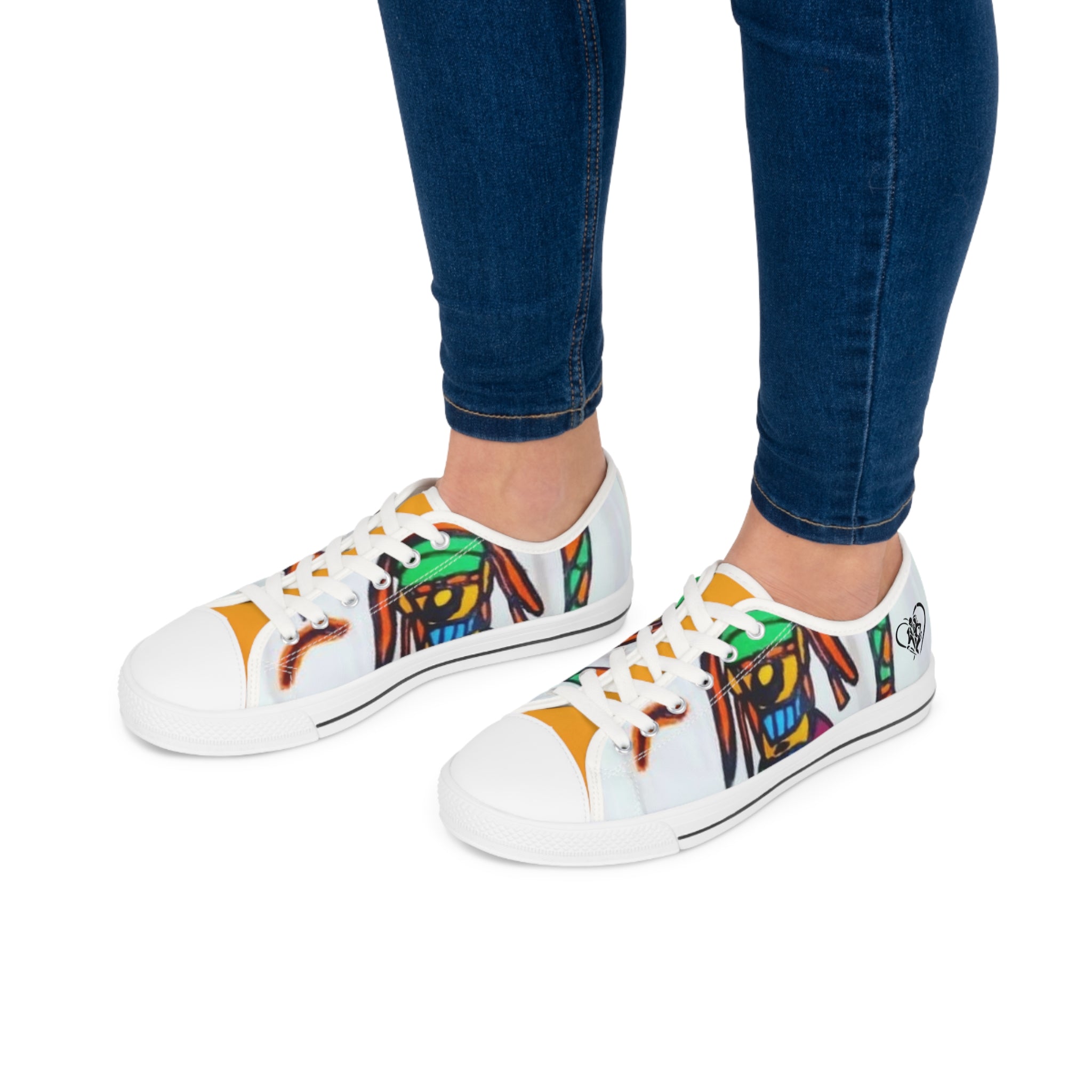 Women's Low Top HIP HOP ART Sneakers