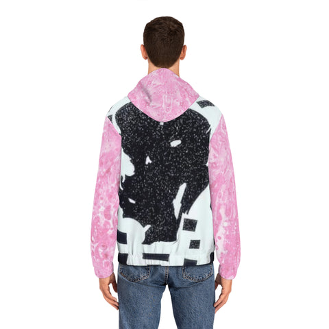 Men's Full-Zip HIP HOP ART Hoodie (AOP)