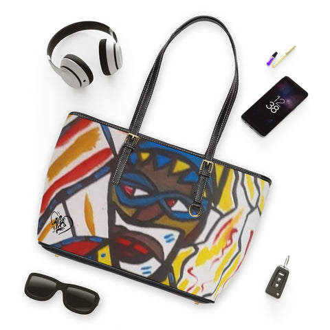 PU Leather HIP HOP ART Shoulder Bag