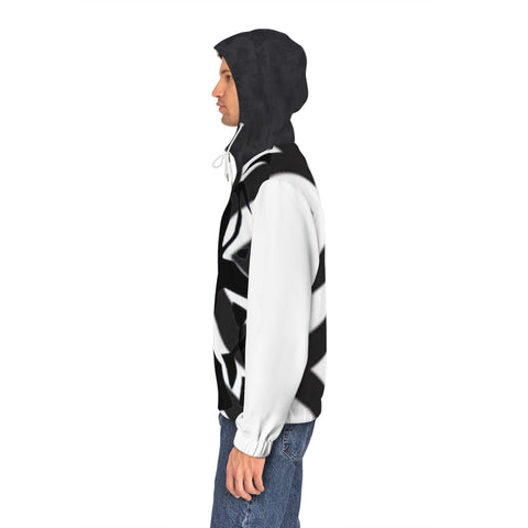 Men's Full-Zip  HIP HOP ART  Hoodie (AOP)