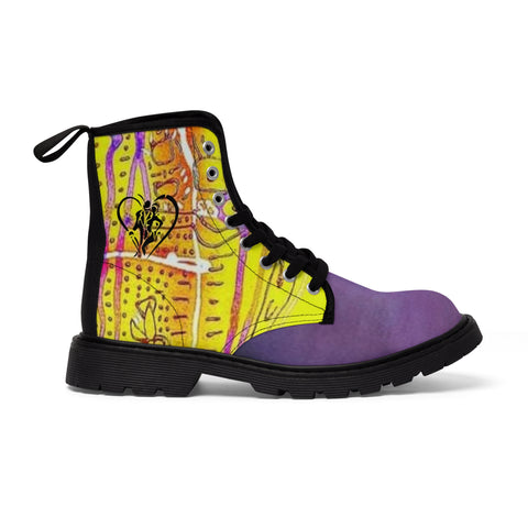 Women's Canvas HIP HOP ART Boots