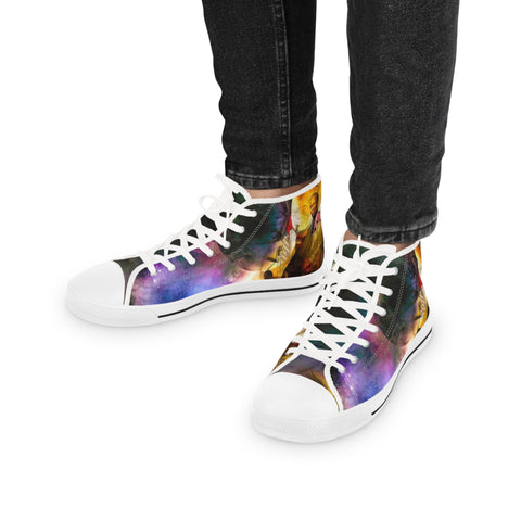 Men's High Top HIP HOP ART  Sneakers