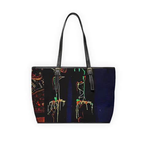 PU Leather  HIP HOP ART Shoulder Bag