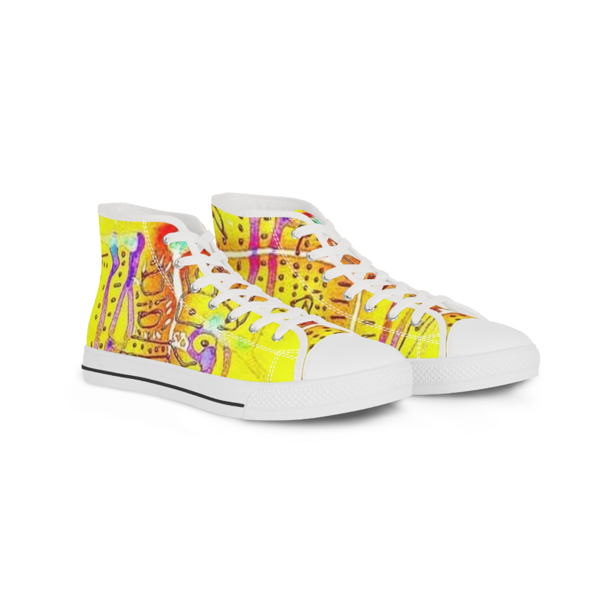 Men's High Top  HIP HOP ART Sneakers