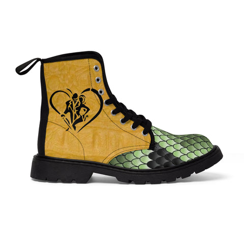 Men's Canvas  HIP HOP ART Boots