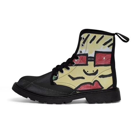 Women's Canvas  HIP HOP ART Boots