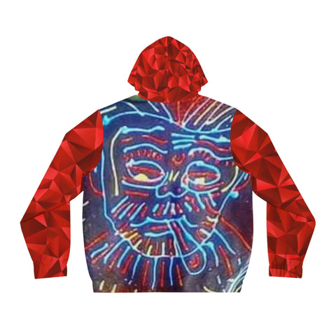 Men's Full-Zip HIP HOP ART Hoodie (AOP)