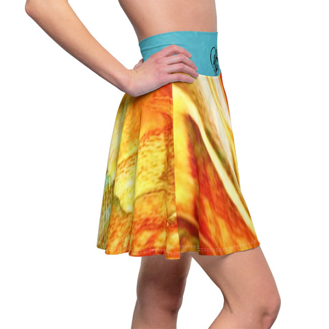Women's  HIP HOP ART Skater Skirt (AOP)
