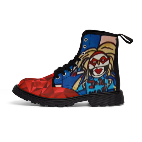 Men's Canvas HIP HOP ART Boots