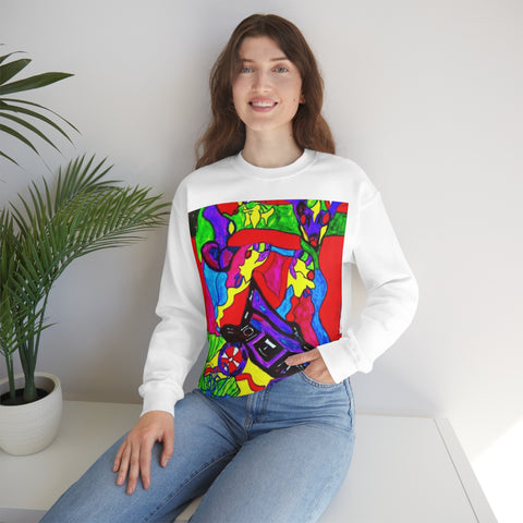 Unisex Heavy Blend™  HIP HOP ART  Crewneck Sweatshirt