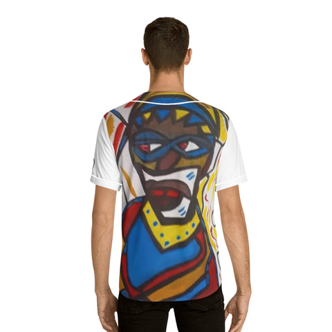 Men's HIP HOP ART Baseball Jersey (AOP)