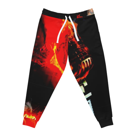 HIP HOP ART Athletic Joggers (AOP)