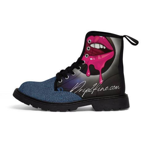 Men's Canvas HIP HOP ART Boots