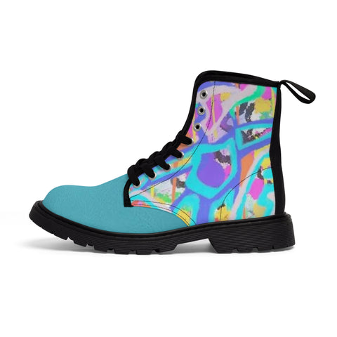 Men's Canvas HIP HOP ART Boots