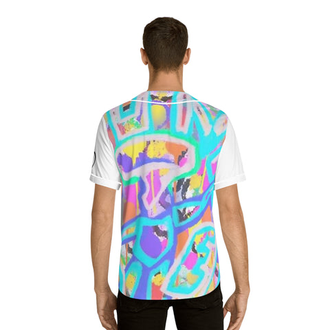 Men's HIP HOP ART Baseball Jersey (AOP)